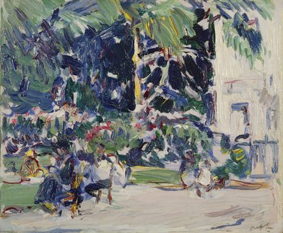 Die Luxemburger Gärten, Paris von Samuel John Peploe